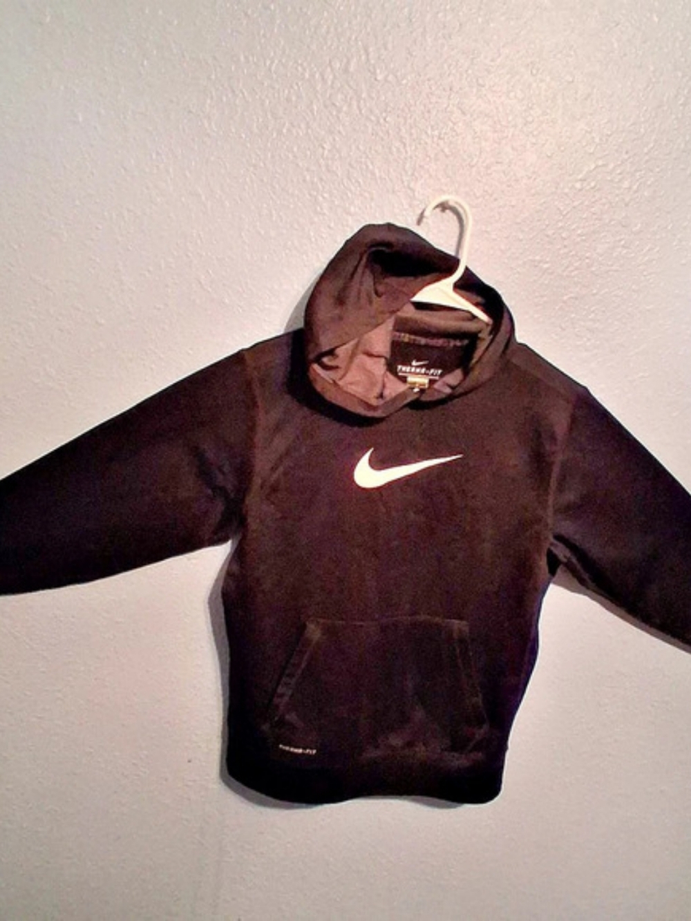 Nike Therma-FIT Pullover Hoodie Black Large